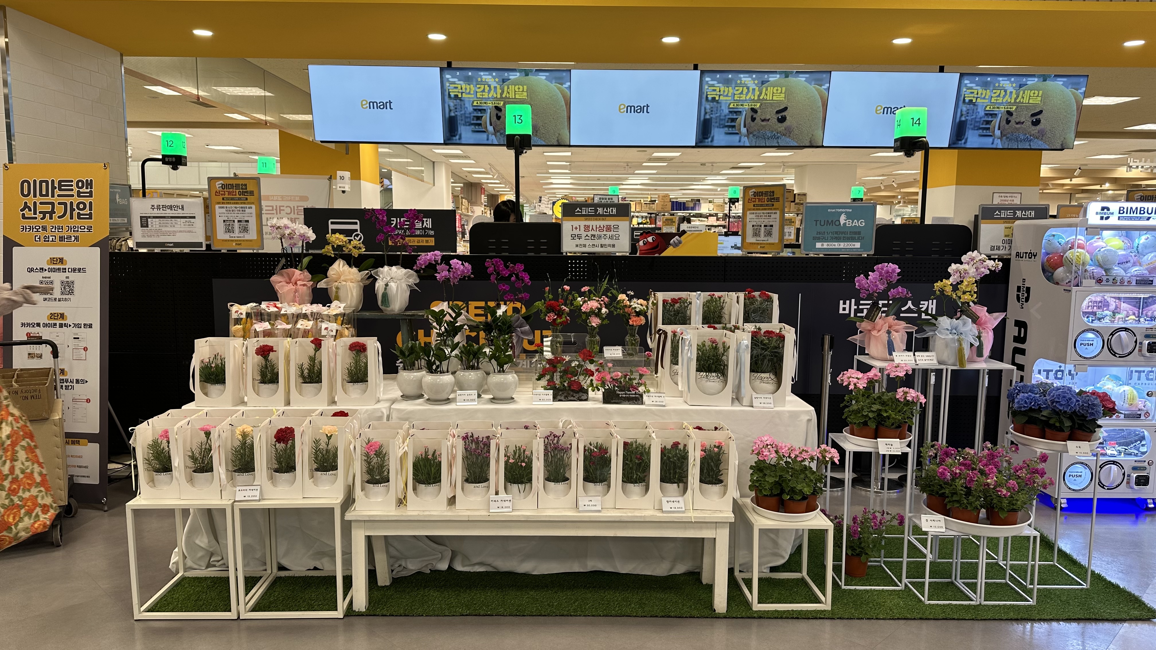 수운플라워 : 꽃집 pop up in 스타필드 경산